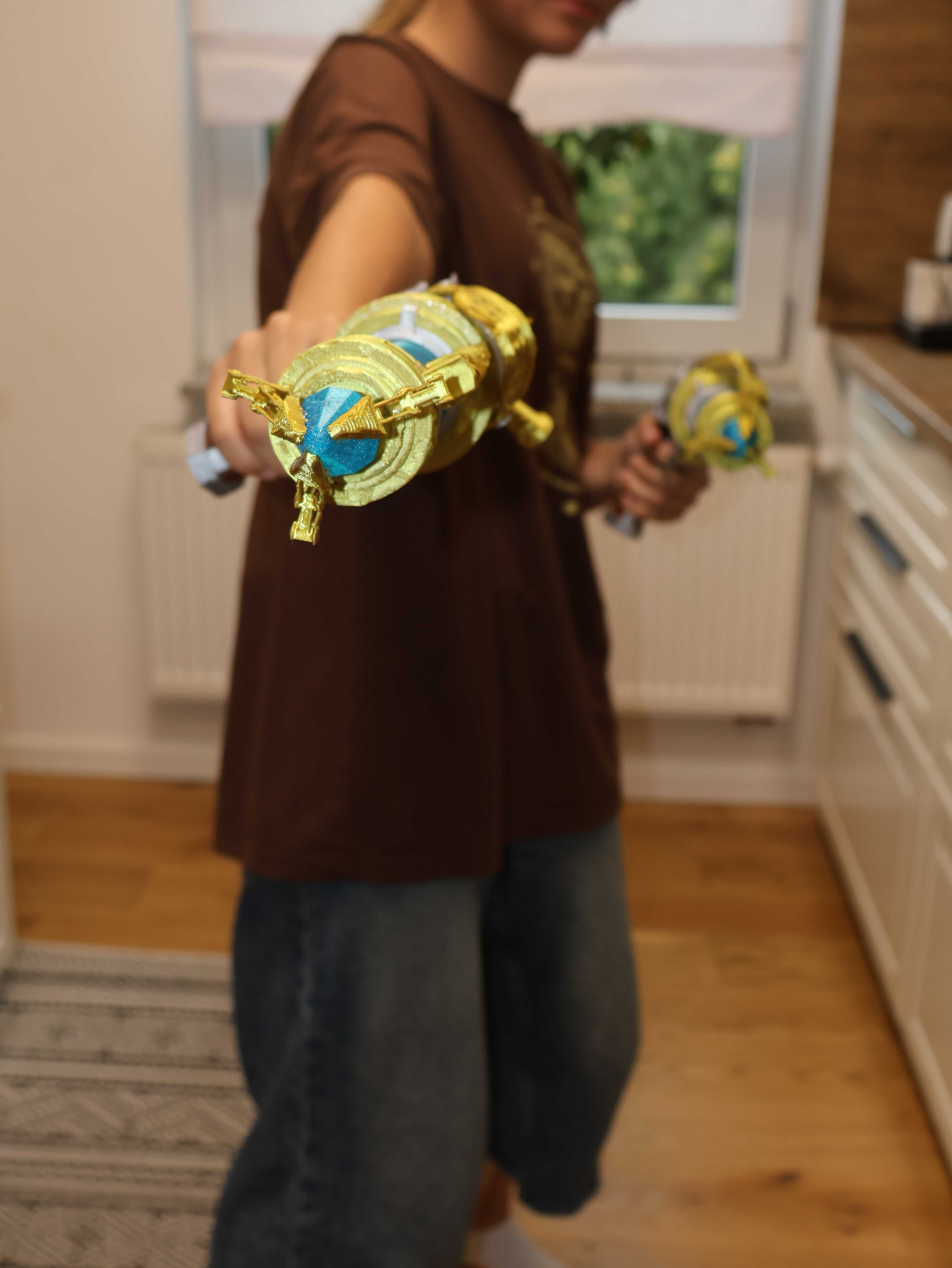 Jinx Gun from Arcane season 2 - Isha Gun - Cosplay prop