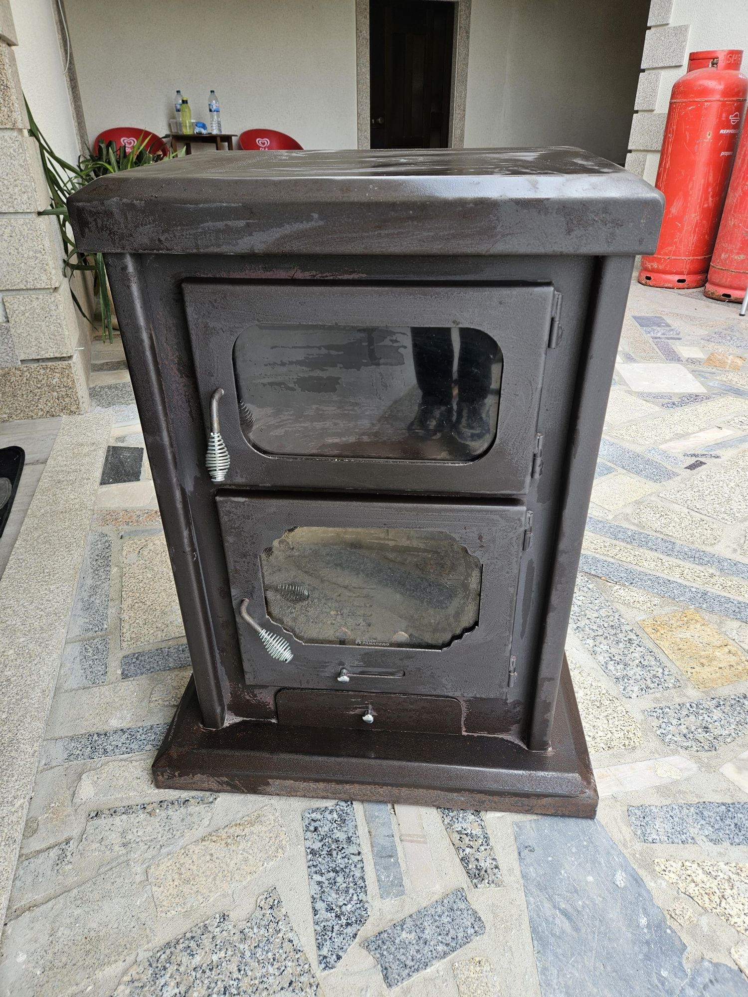Salamandra com forno