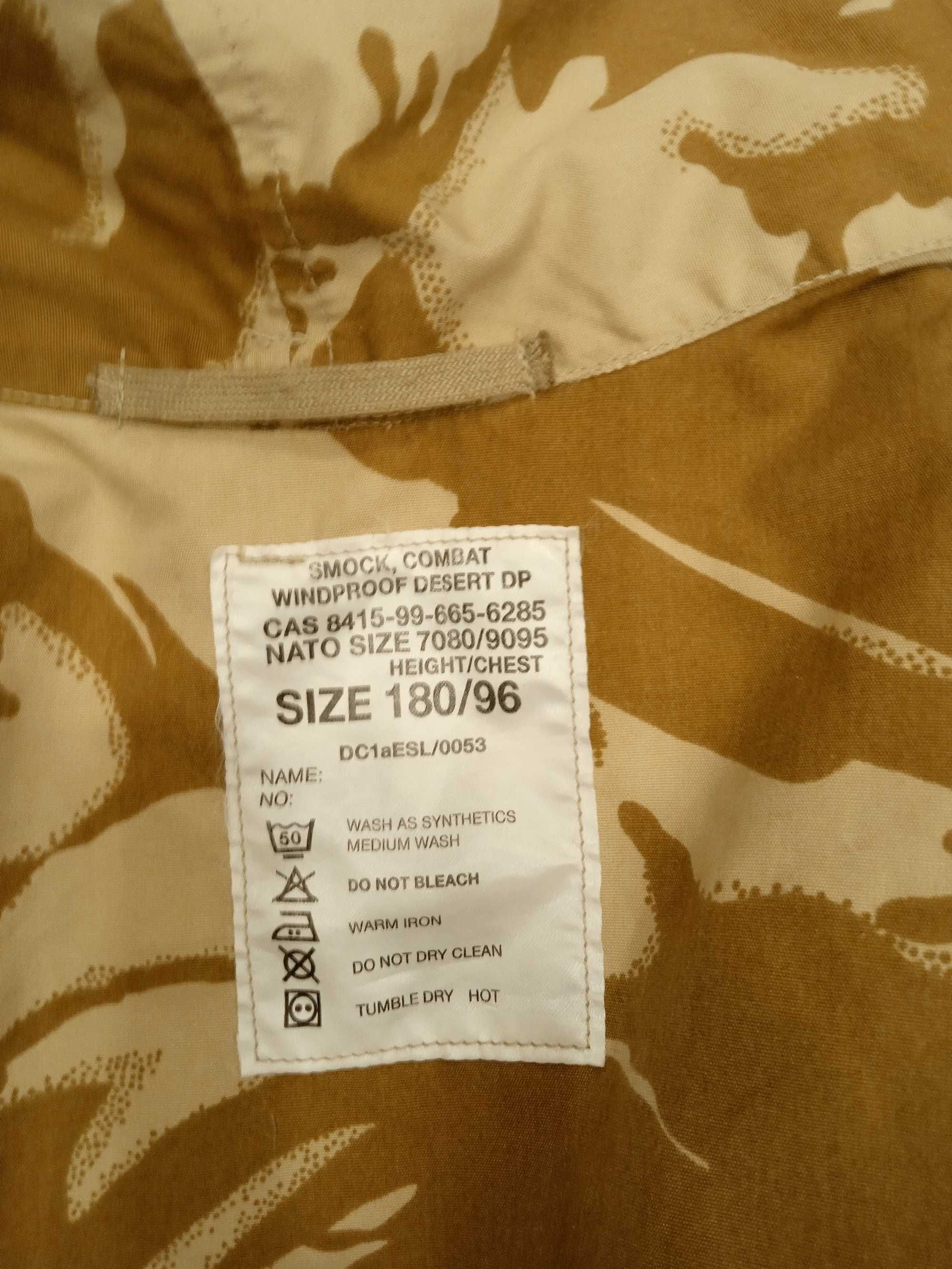 Kurtka smock  tropical desert wojskowa 180/96