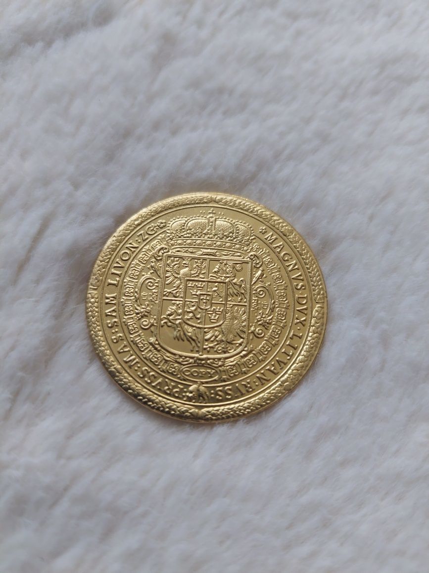 Piękna moneta Dukat Zygmunt III kopia