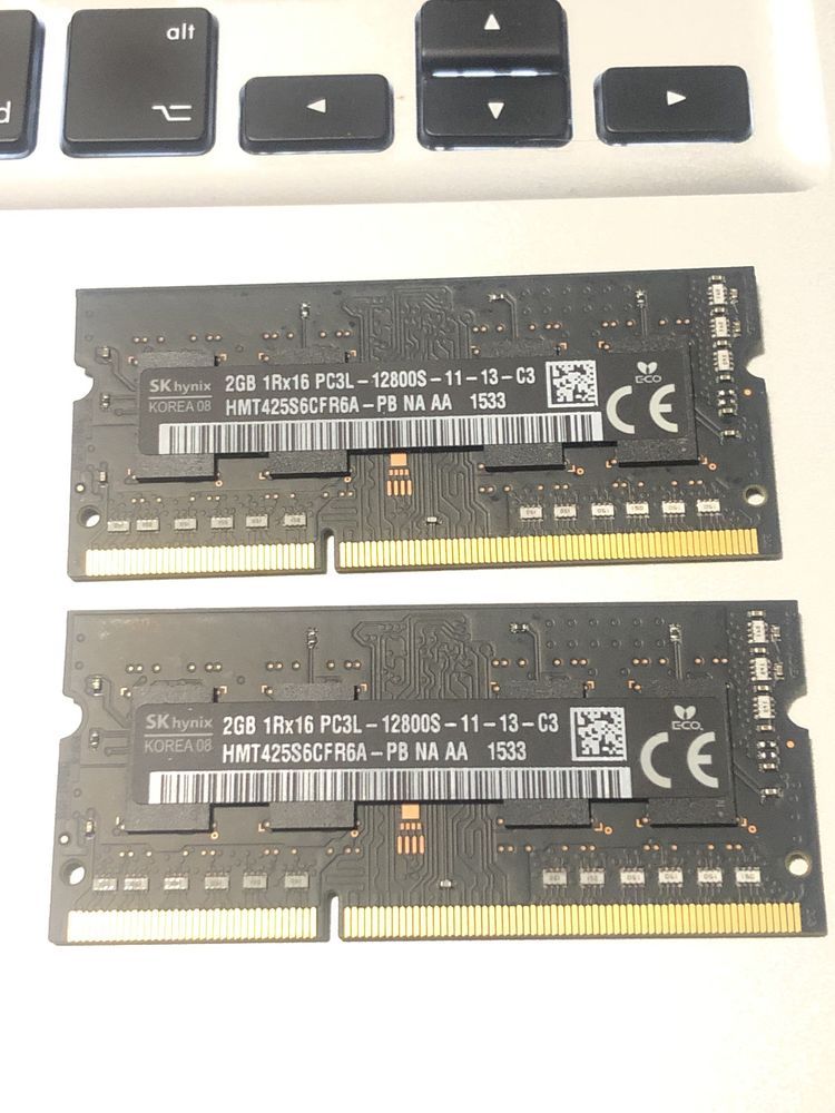 Pamięć ram 4 GB Macbook pro