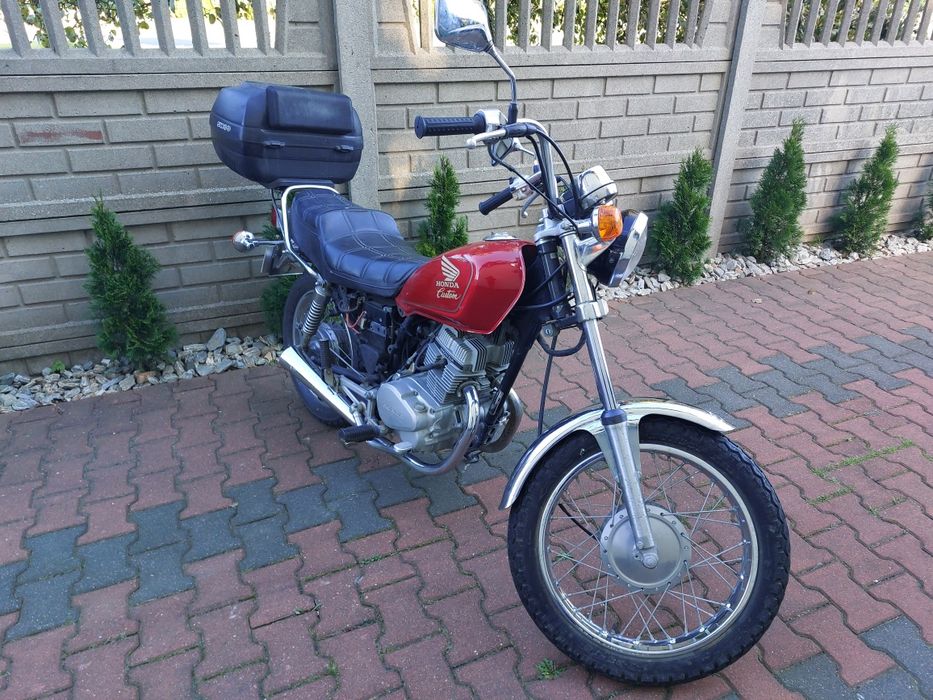 Honda Custom CM 125 w oryginale 1999rok kufer nowa opona