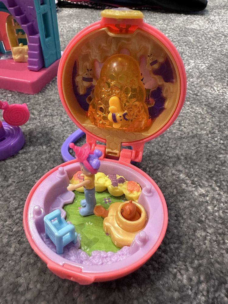 Polly pocket domek i akcesoria