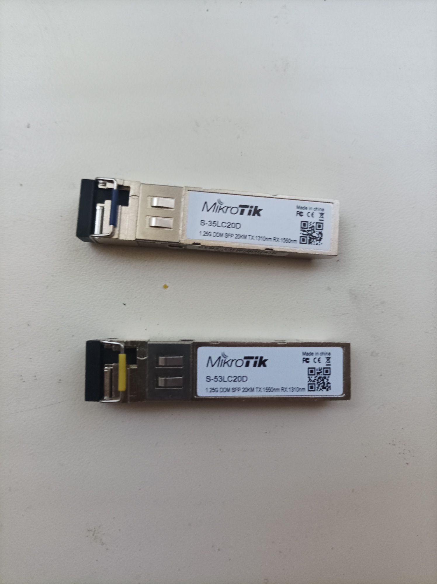 1.25Гб комплект SFP модулей (Rx/Tx) S-35LC20D (S-3553LC20D