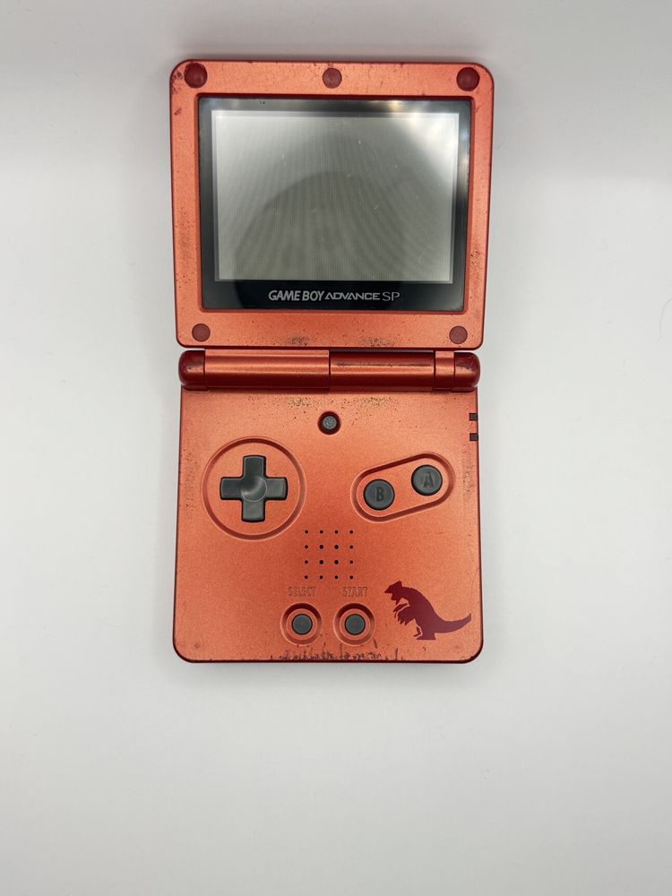 Game Boy Advance SP Edição Especial Pokémon Groudon (AGS-001)