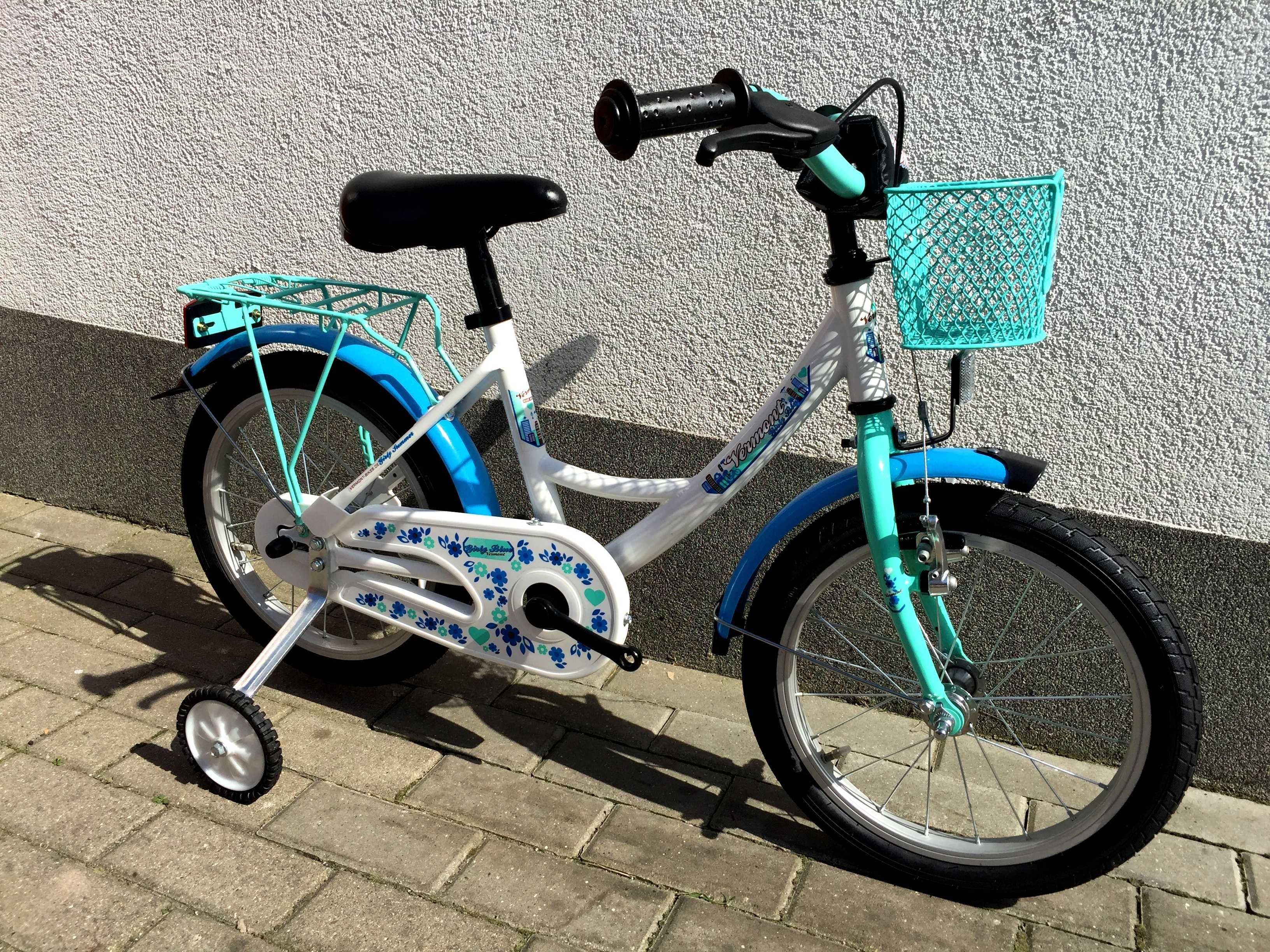 * Rowerek dziecięcy VERMONT GIRLY 16 * Koła 16'' 60% Ceny Śliczny!!!