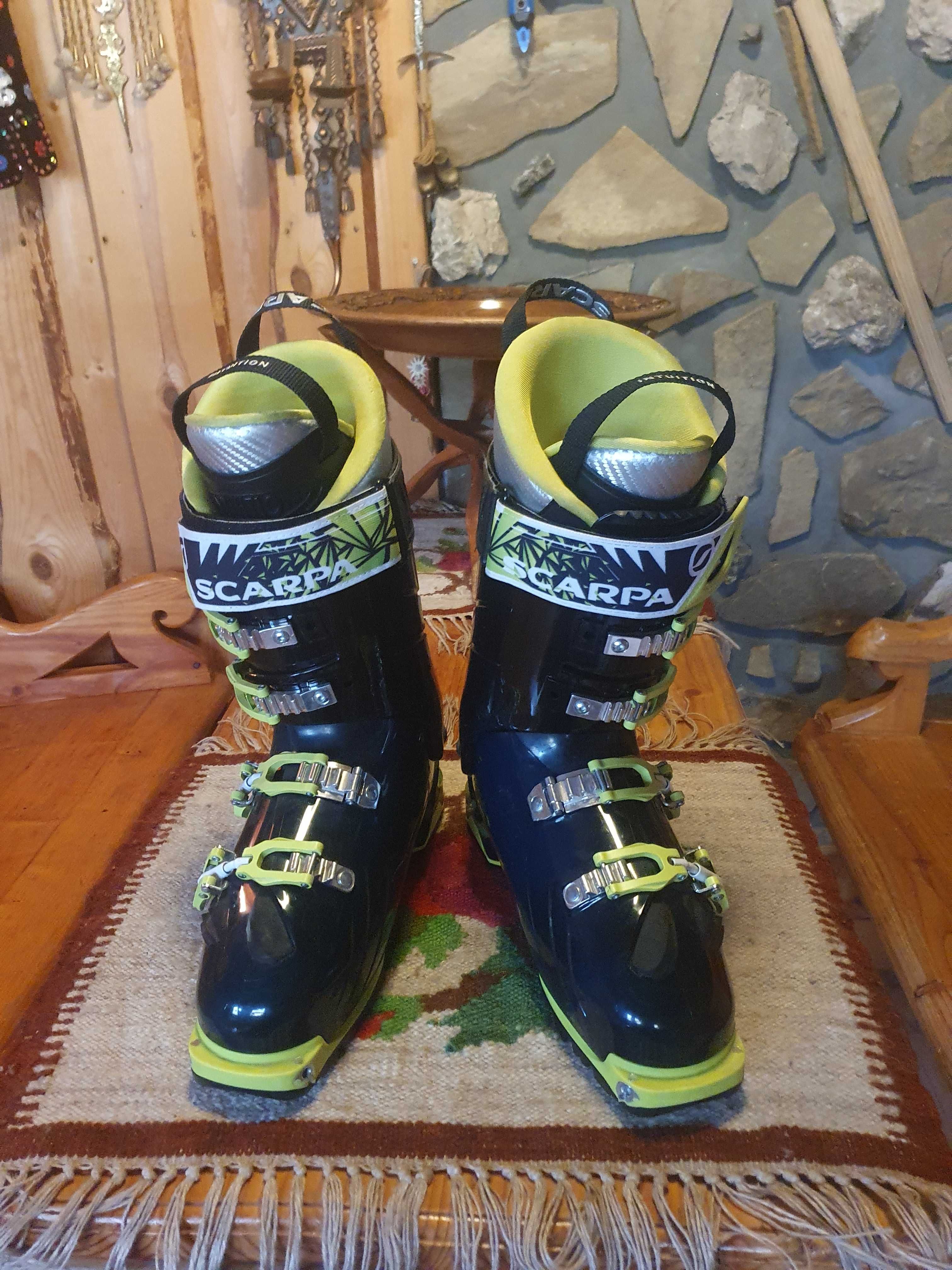 SCARPA carbon core skitour freeride flex 120 nr.27 eu 42 JAK NÓWKI