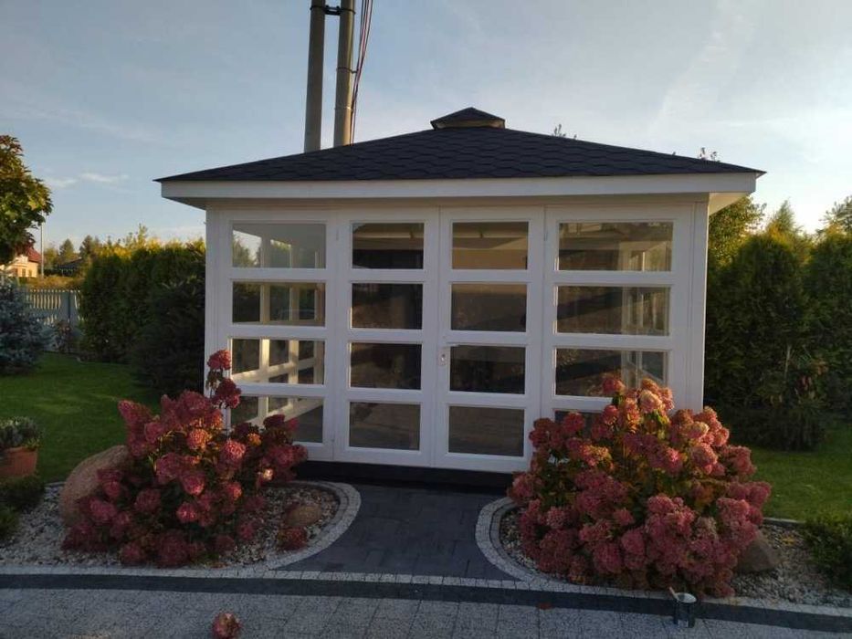 Dostępna od ręki! Ogród zimowy,oranżeria,altana ogrodowa,przeszklona