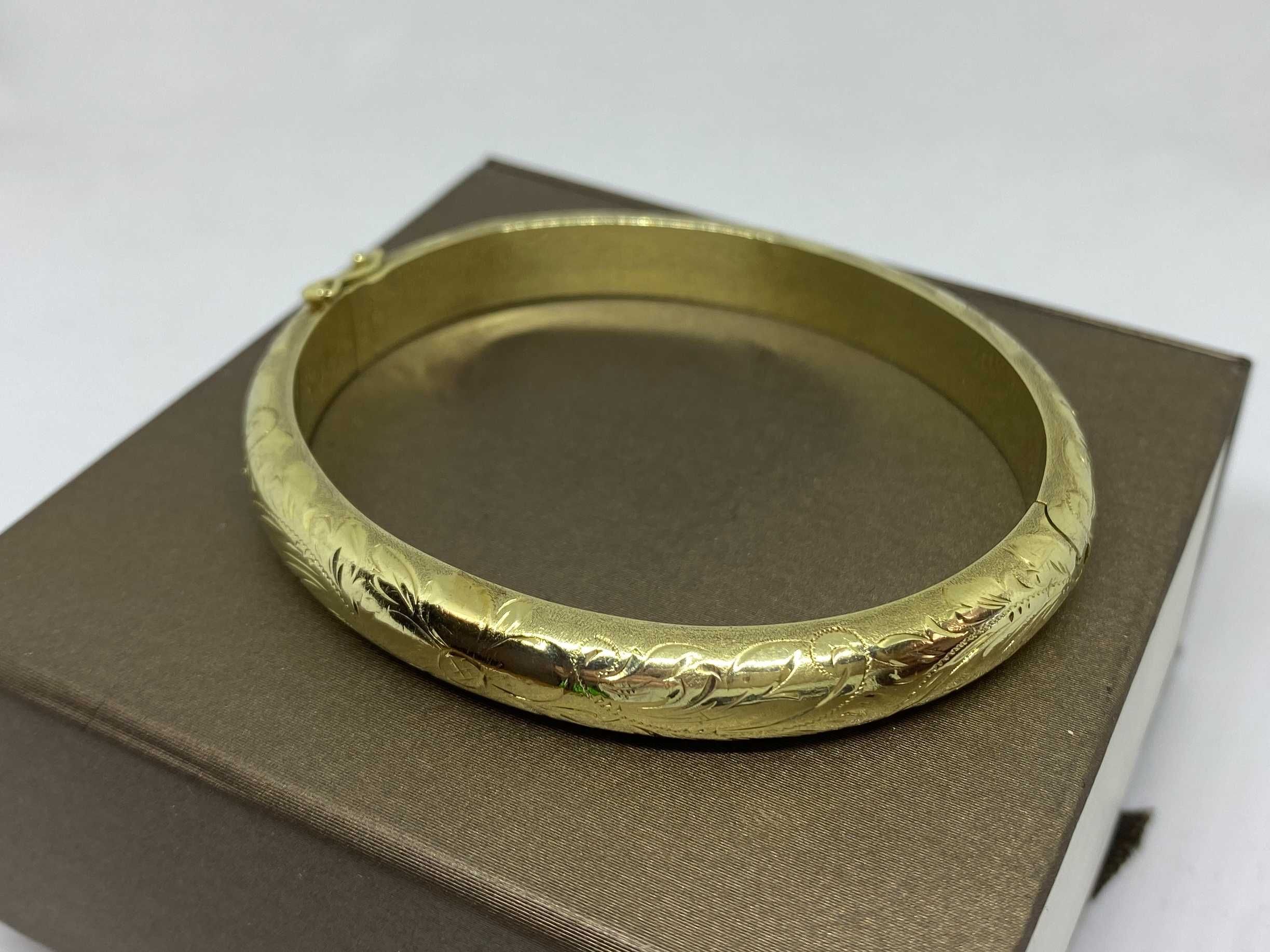 Piękna złota bransoleta 585