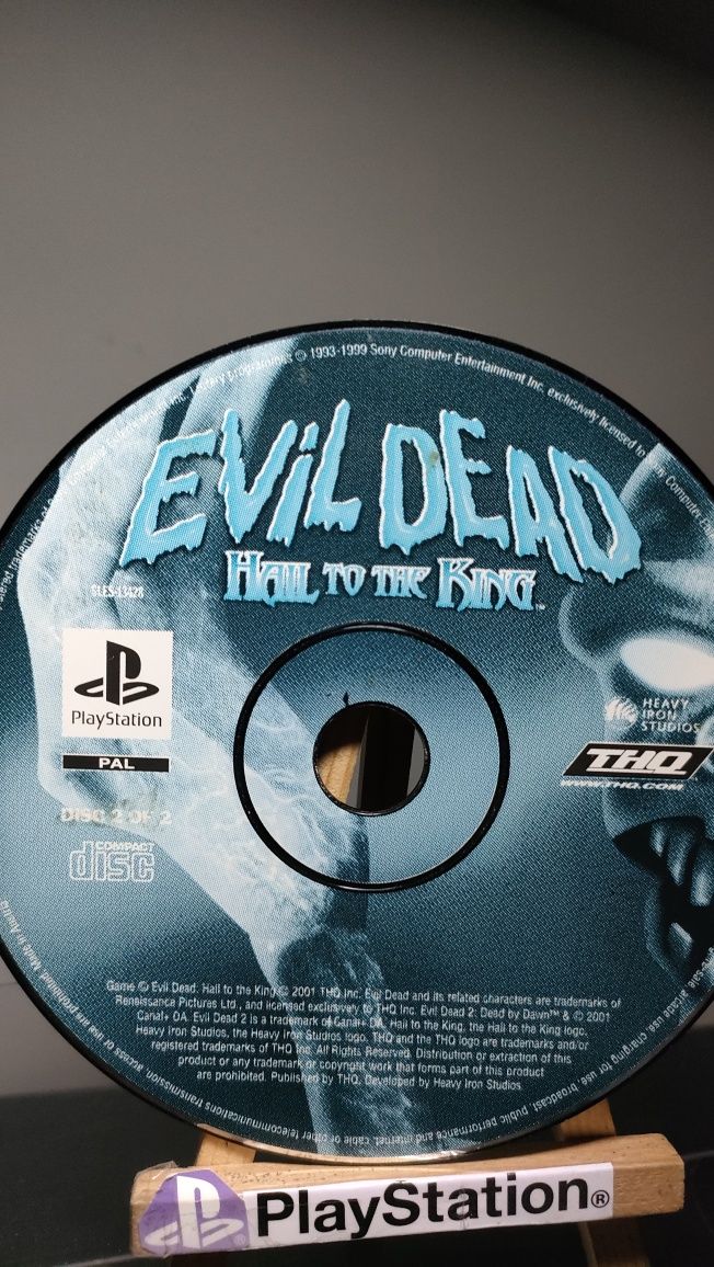 Evil Dead Hail of the King Ps1 Psx PlayStation 1