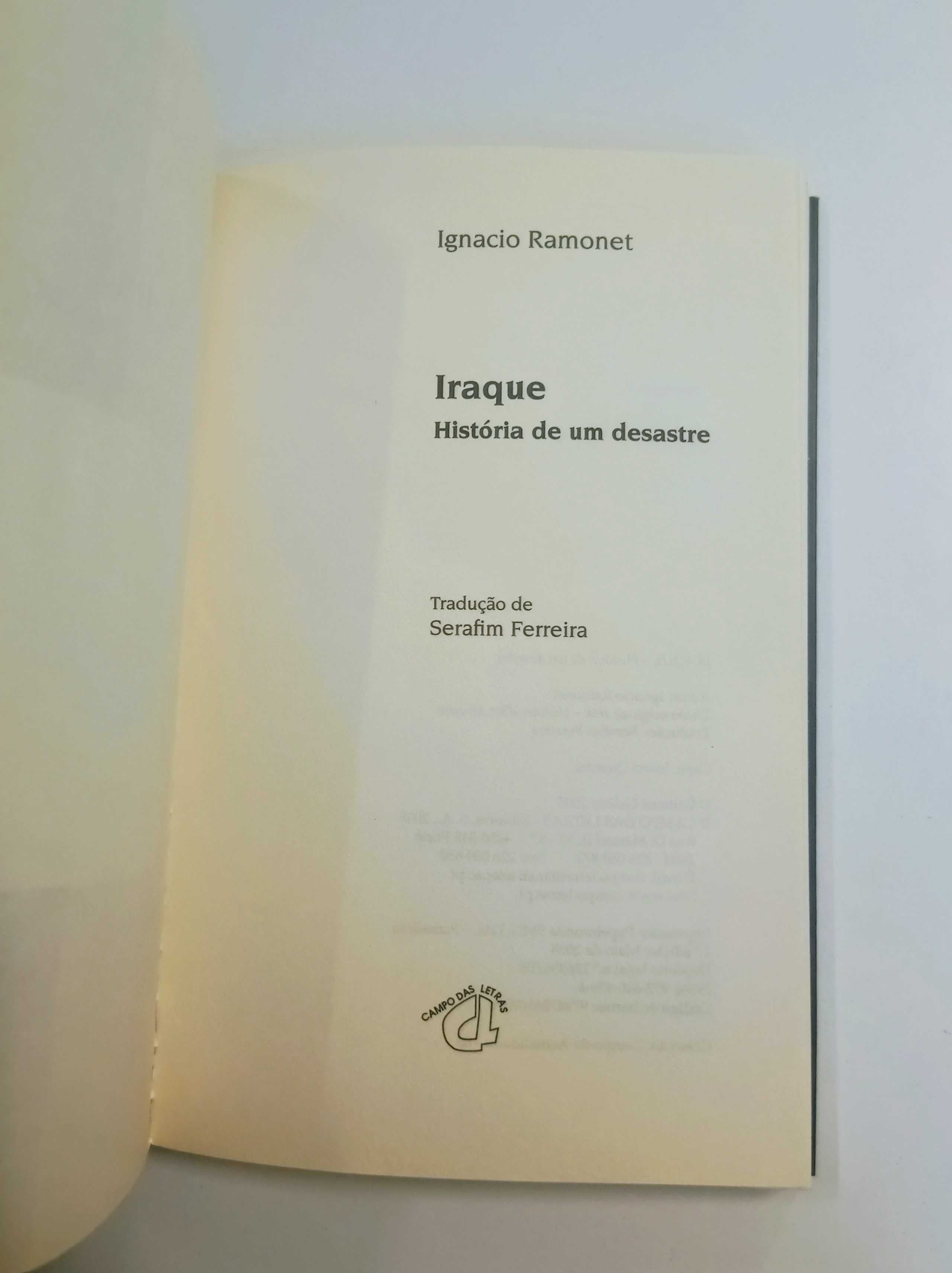 Iraque: História de um desastre, de Ignacio Ramonet