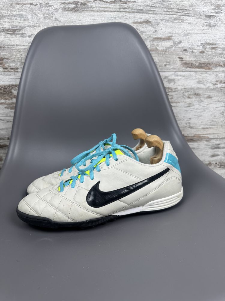 Мужские сороконожки Nike tiempo бутсы размер 44 футбольные