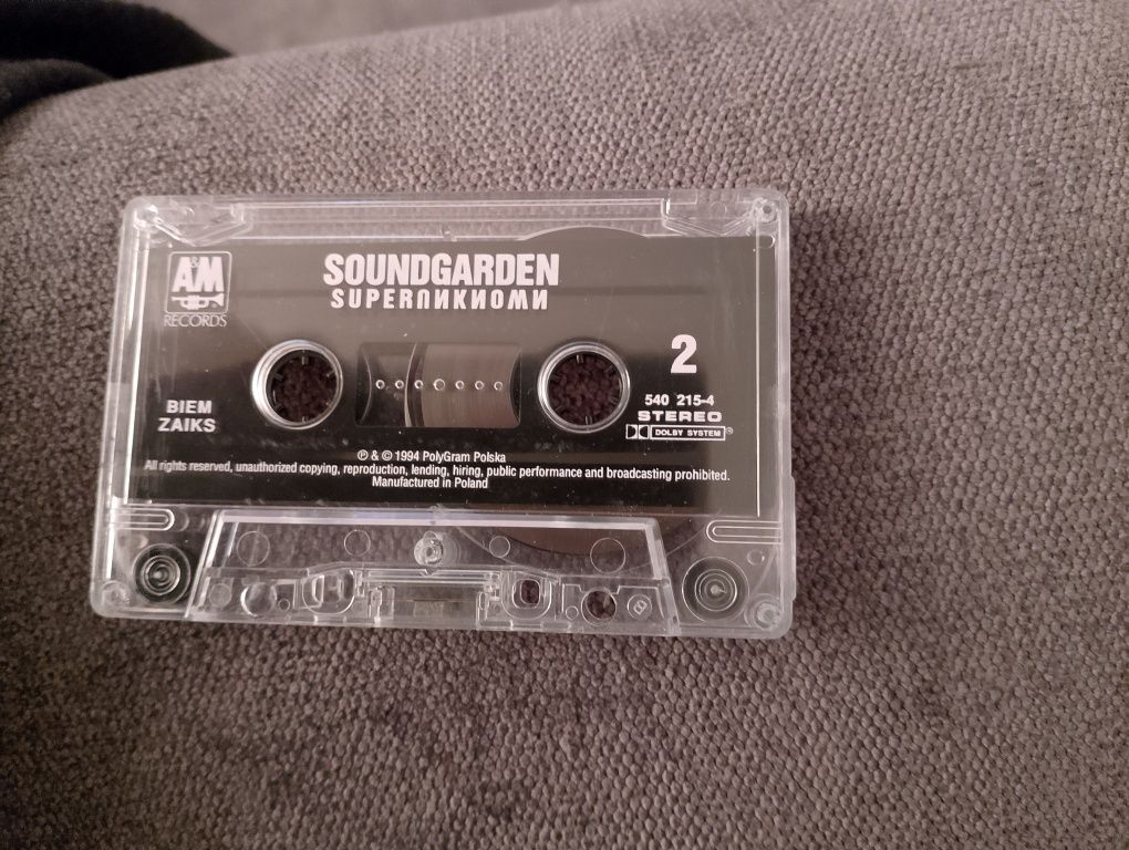 Soundgarden kaseta Audio