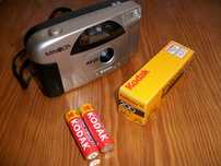 Filme colorido Kodak Kodacolor VR 200 vintage