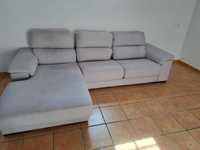 Vende-se sofá 2 lugares + chaise longue
