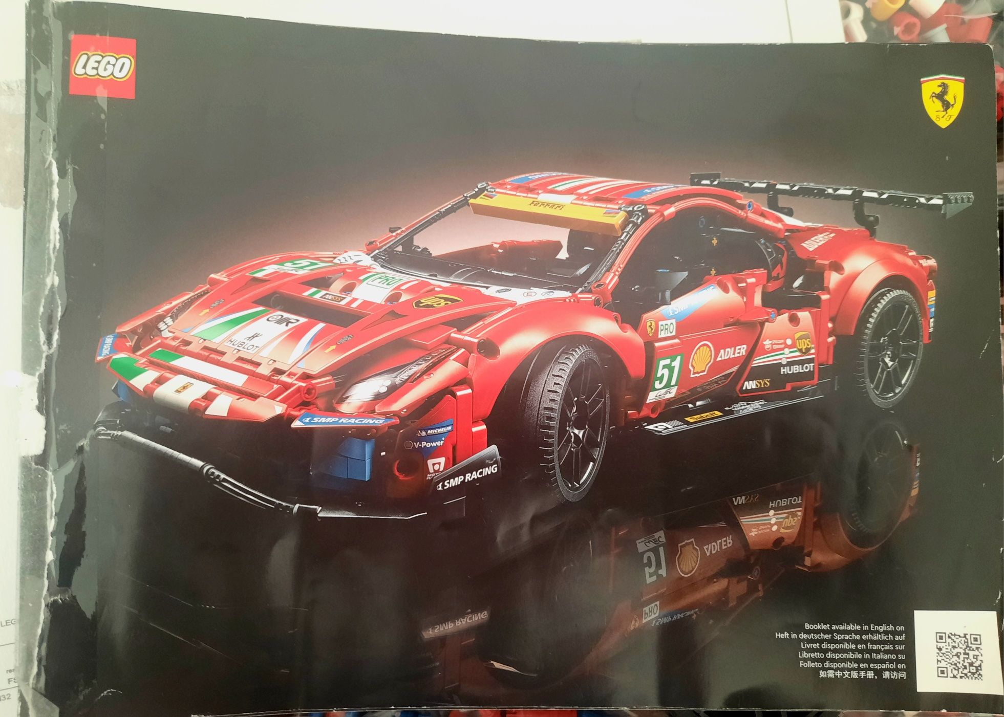 LEGO Technic Ferrari 488 GTE AF Corse #51