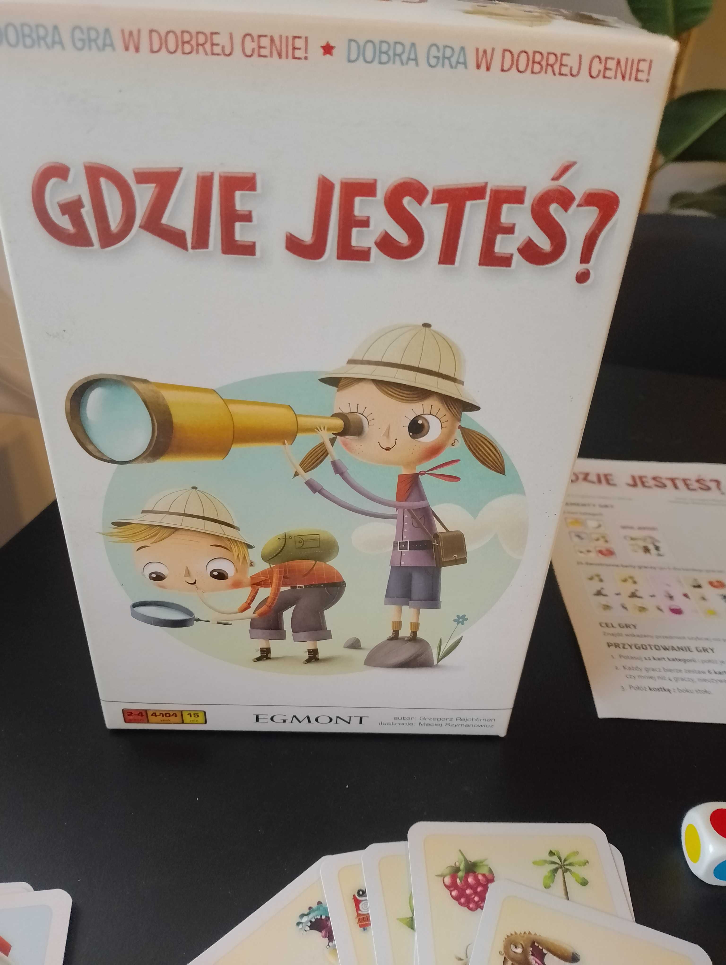 Gra "Gdzie jesteś?" 4+