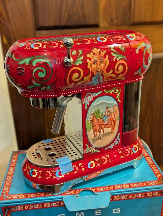 Máquina Café SMEG Dolce Gabanna Nova edição limitada