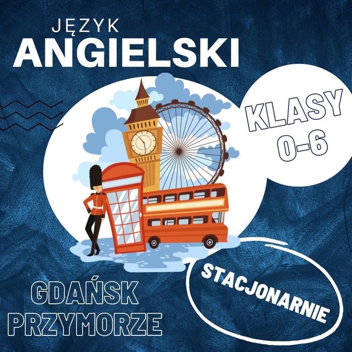 język angielski dla dzieci klas 0-6 korepetycje