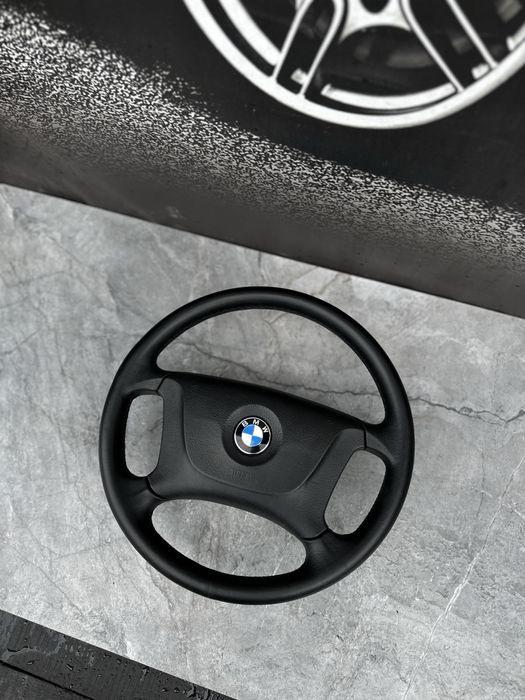 BMW E39 руль чотири спиці Ідеал Рідна Шкіра е39 Рестайл е46 BUMER