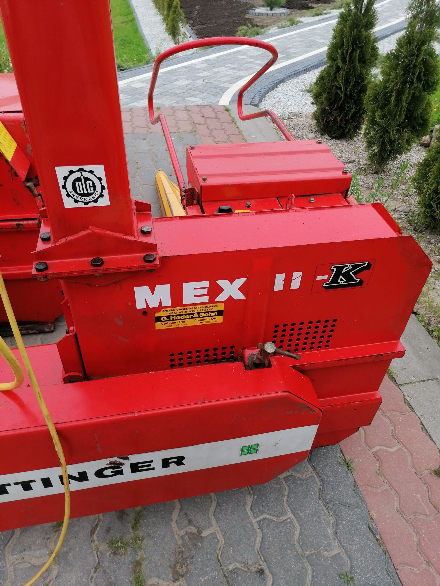 Oś Koło pasowe - sieczkarnia do kukurydzy POTTINGER MEX IIS / IIK / GT