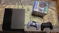 Playstation 4 + 2 pady 12 gier