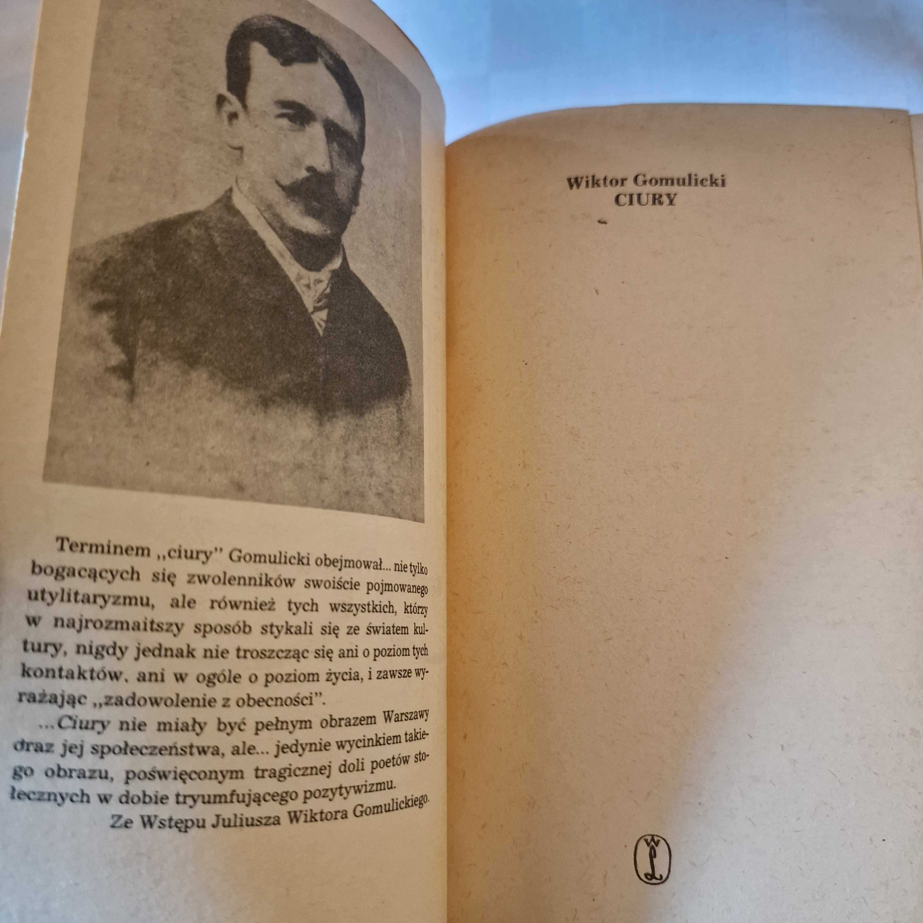 Książka Ciury - Wiktor Gomulicki