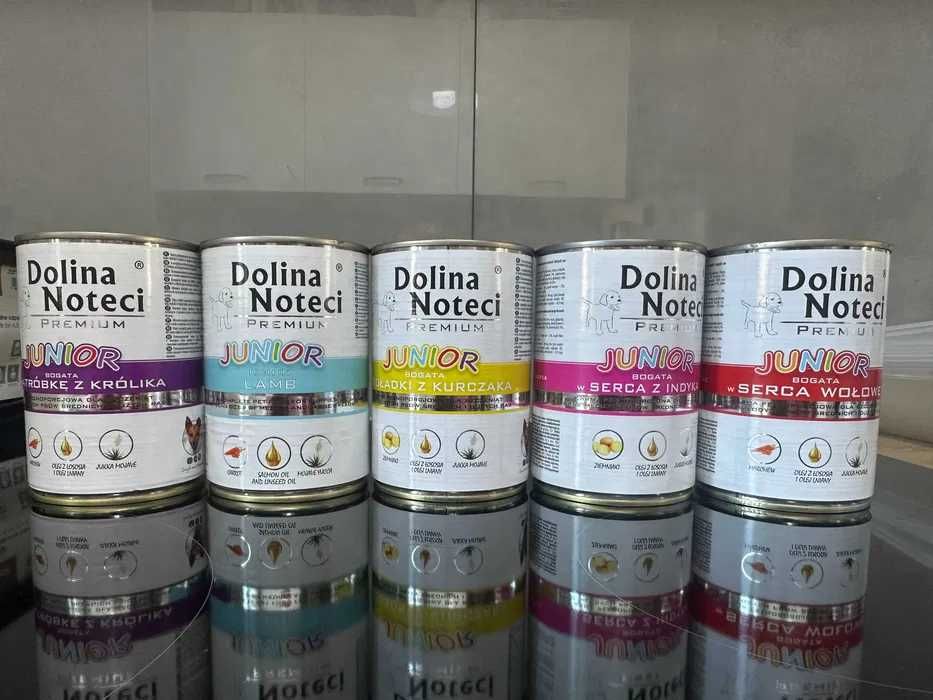 Dolina Noteci Premium Junior mokra karma dla psa MIX 24x 400 g