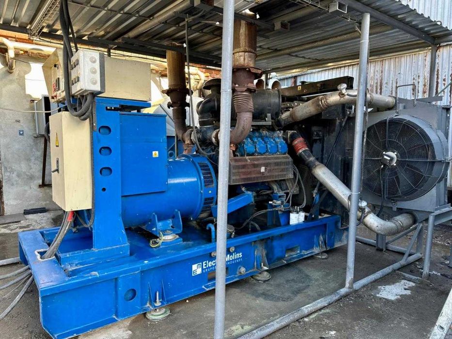 Дизельний генератор 400 кВт - Molins S.A. 560кВа EMZ-560Aut-MP 10