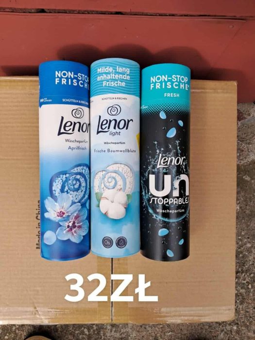 Perełki Zapachowe do Prania Lenor Niemieckie