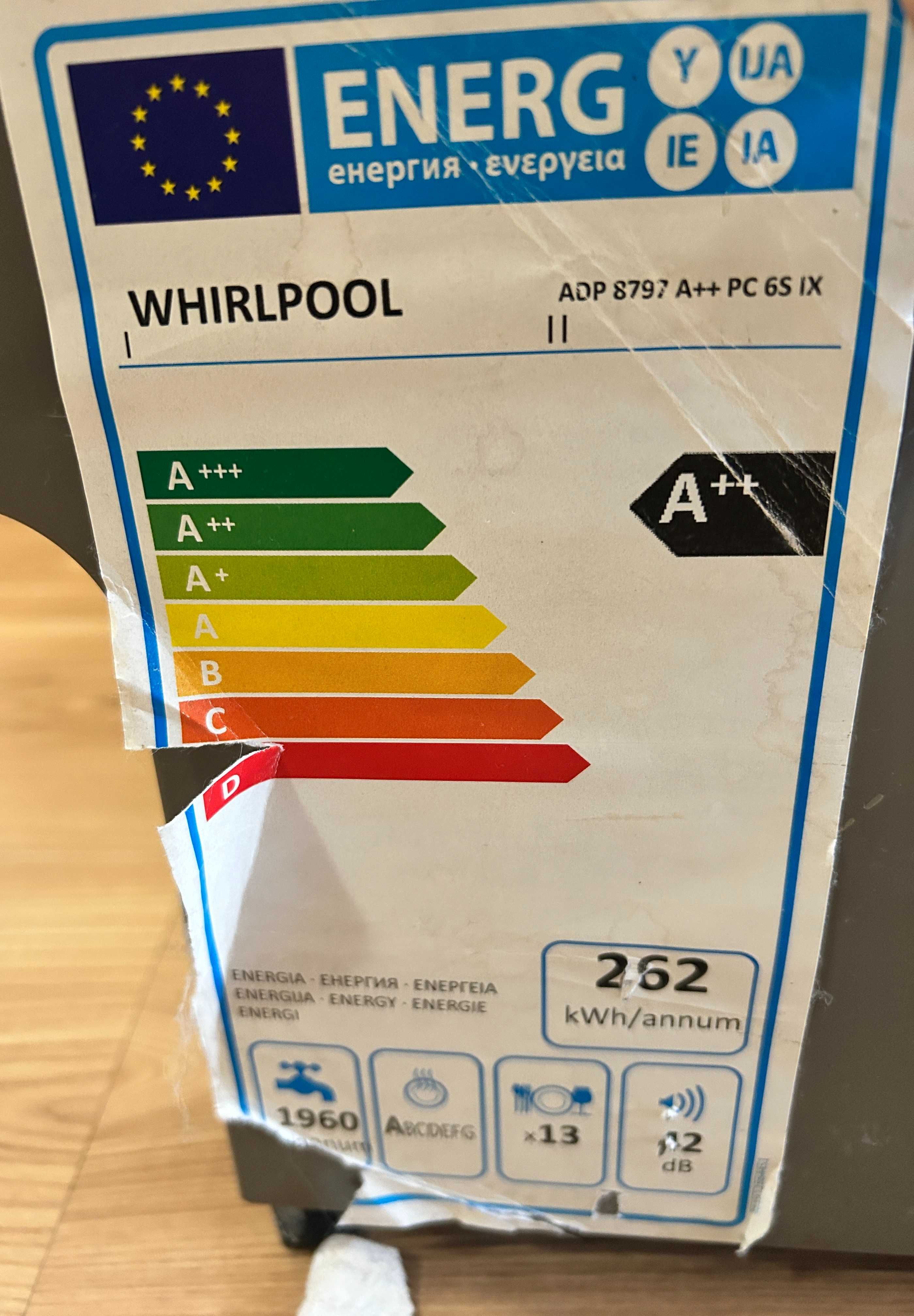 Zmywarka Whirpool. Szybko sprzedam!
