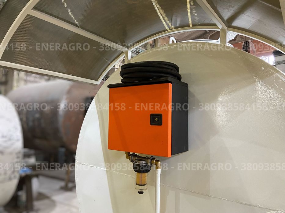 Мини АЗС 10 куб, емкость для топлива, резервуар, модуль заправочный дт