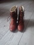 Buty skóra ocieplane 38