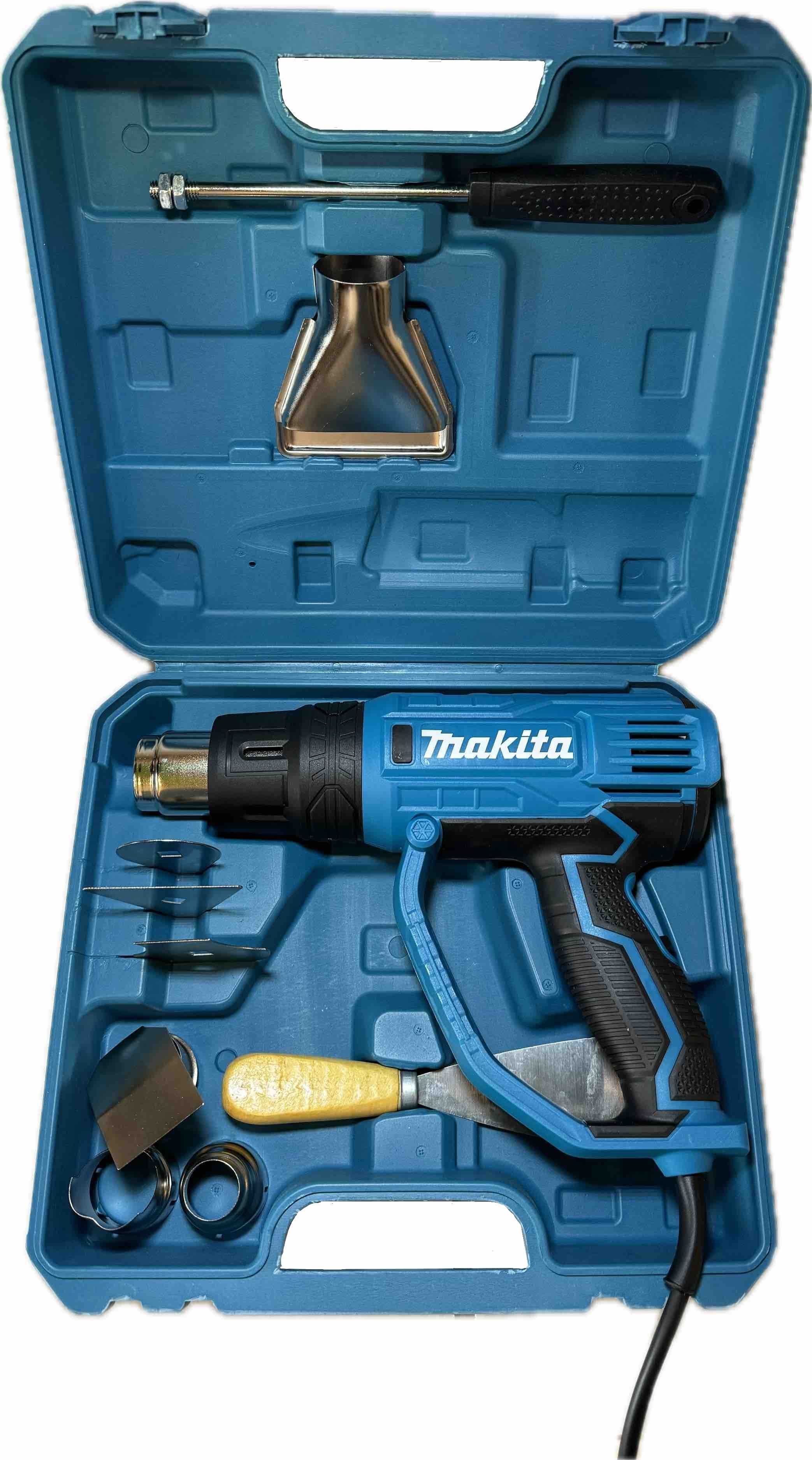 Фен Makita HG6531CK (КЕЙС+насадки)