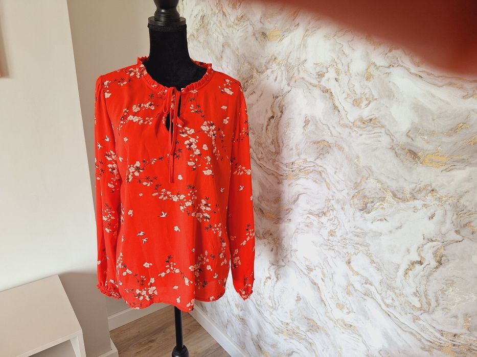 Bluzka koszula w kwiaty VaVite flowers boho romantyczna casual