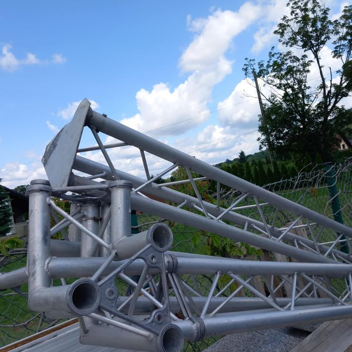 Wiata stelaż hala aluminiowa kratownica stoisko estrada 6x3x3m