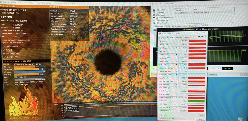 Ігровий ПК. RTX2060, Ryzen, Kingston NV2 500Gb, 16Gb DDR4, HDD500Gb.