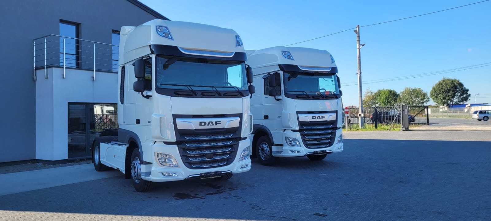 Wynajem ciągników siodłowych DAF XF480.