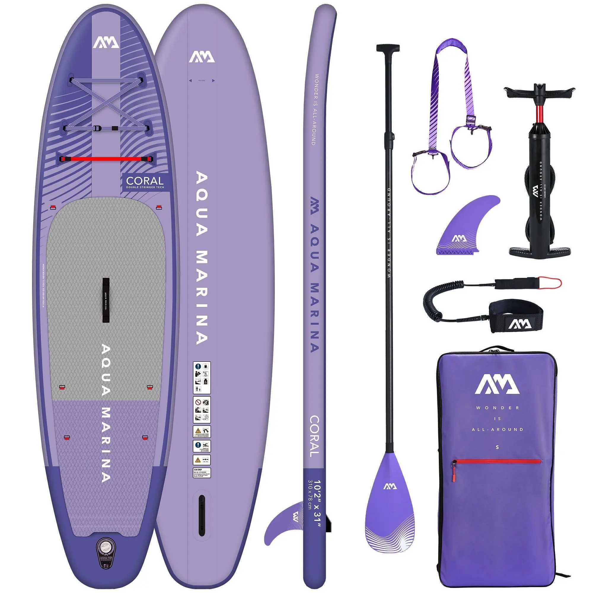 Aqua Marina Coral Night Fade Борд Дошка SUP САП доска Board Paddle Суп