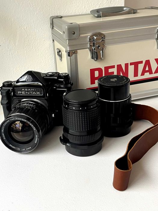 CAMERA PENTAX 67 Medio Formato + KIT