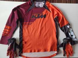 Bluza i Rękawice KTM Gravity dla dziecka Cross Quad