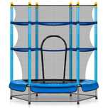 Trampolina ogrodowa z siatką domowa 138 x 160 cm