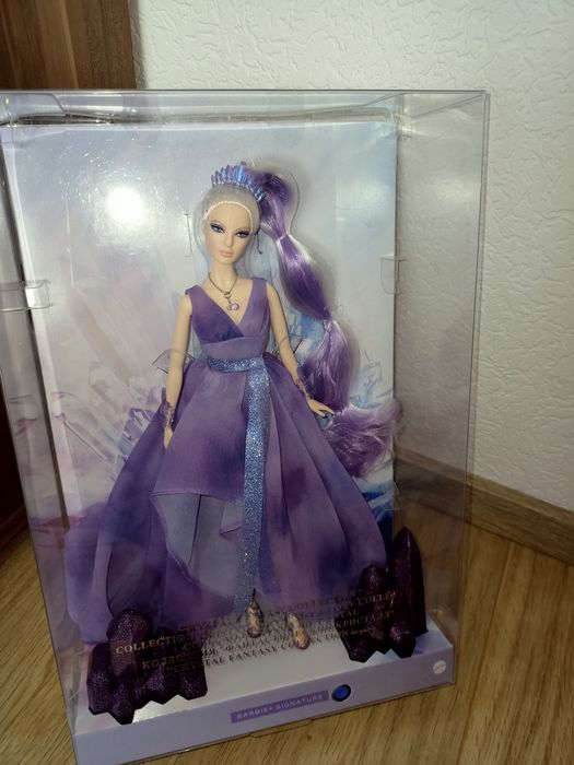 Kolekcjonerska Barbie Amethyst Crystal collection 2021 NRFB Mattel