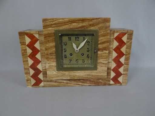 Zegar Art Deco elegancki francuski - Film Gong