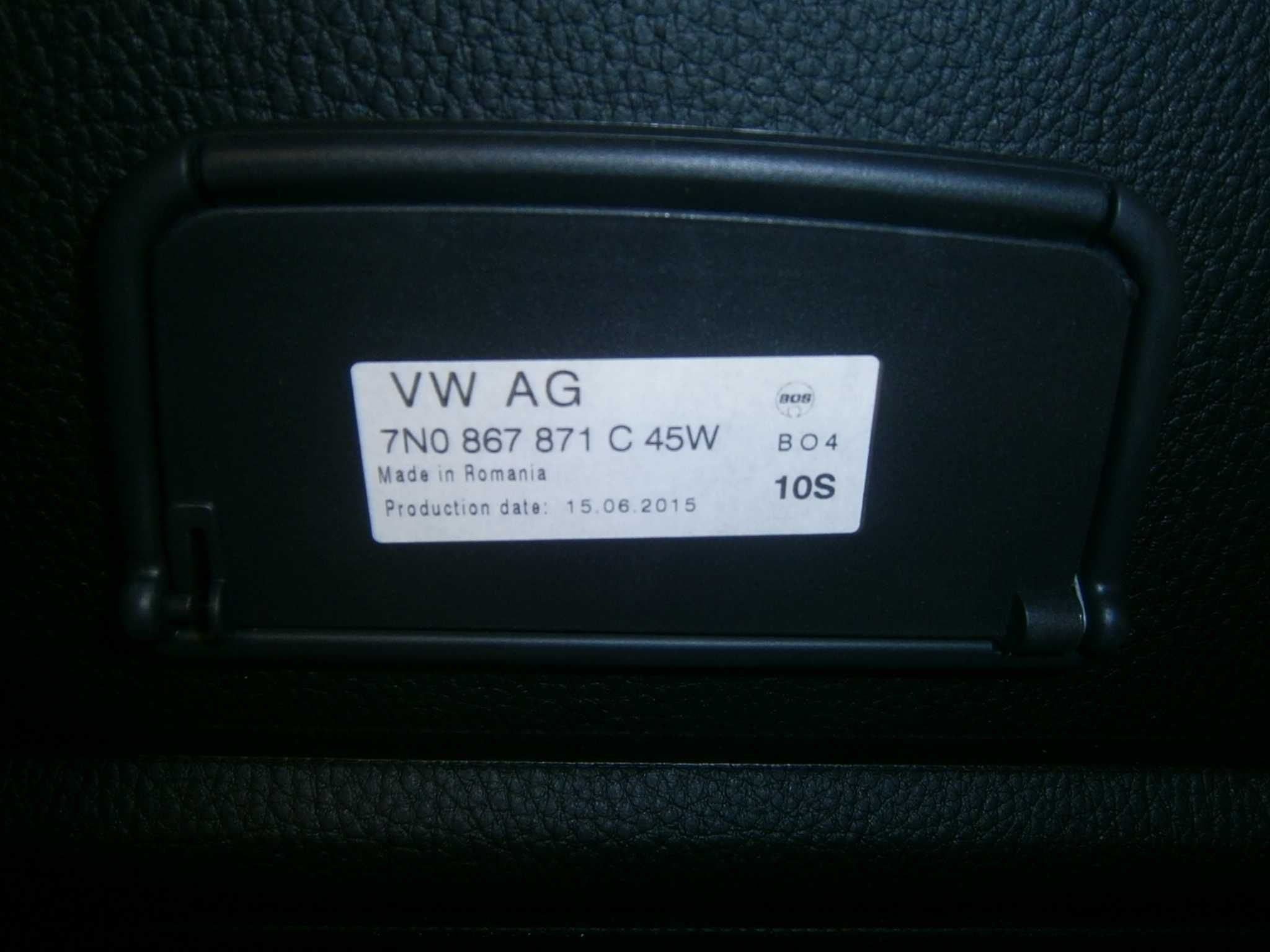 Roleta bagażnika VW Sharan Alhambra 7N086