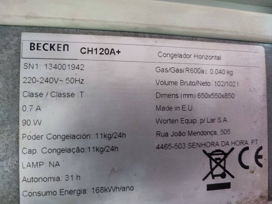 Arca becken 100litros