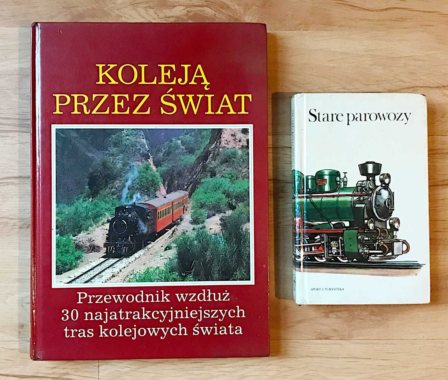 Kolejnictwo Koleją przez świat i Stare parowozy kpl 2 +