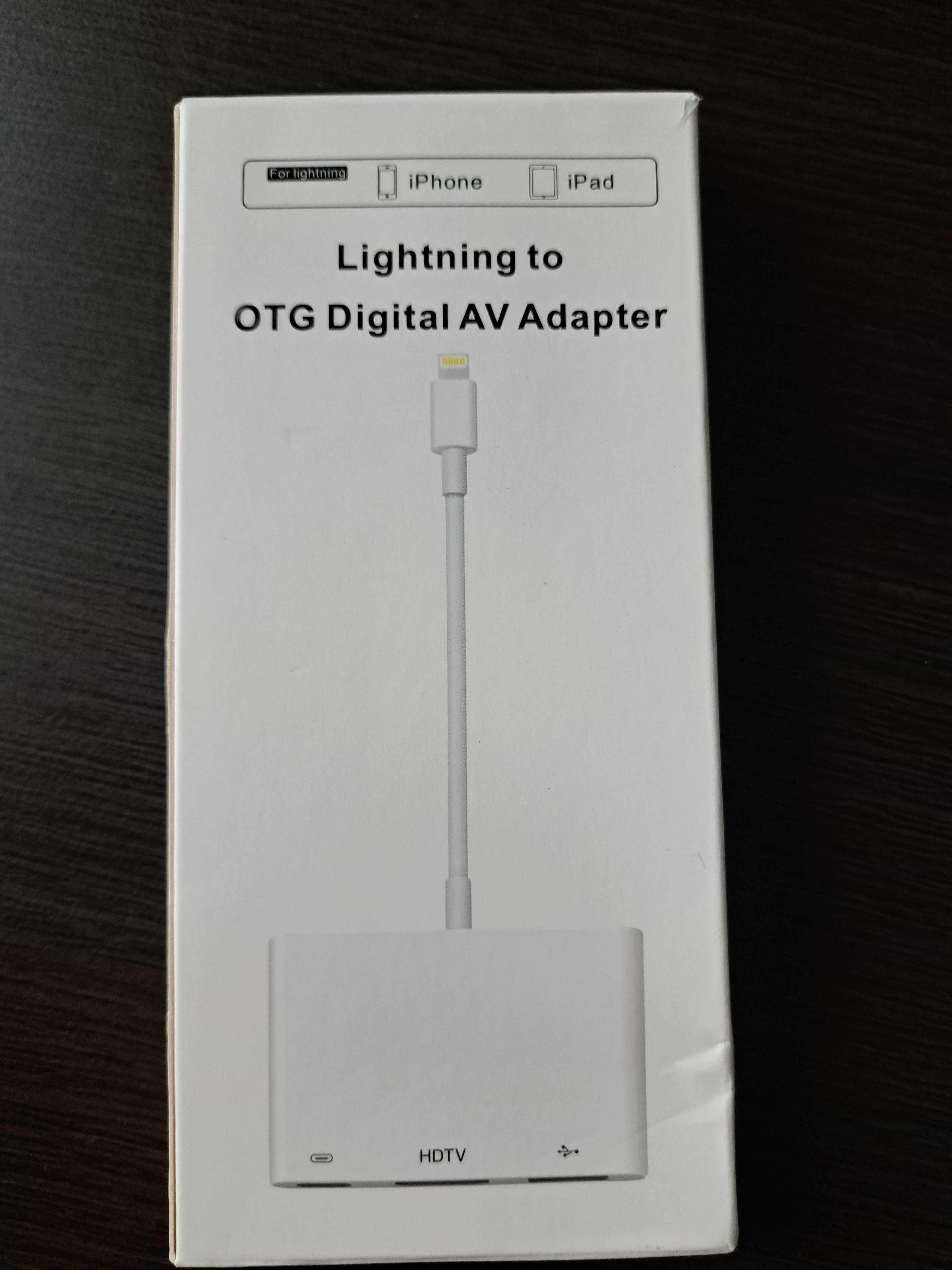 Cyfrowy adapter przejściówka for lightning iPhone iPad