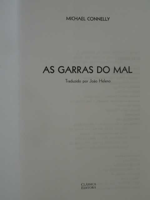 As Garras do Mal de Michael Connelly