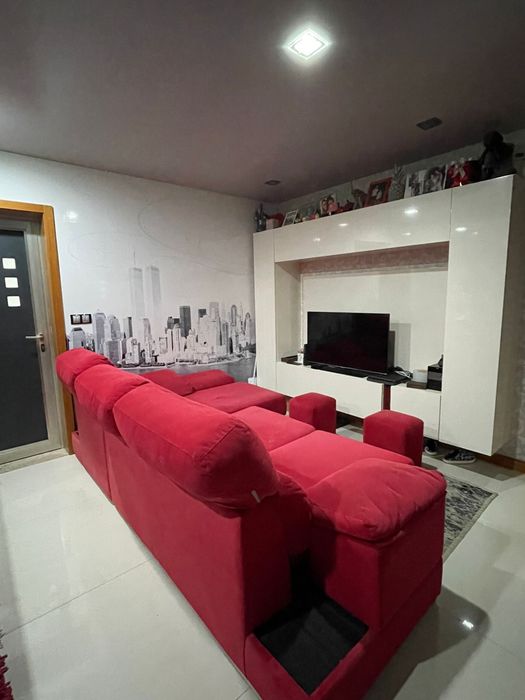 Chaise Longue vermelho